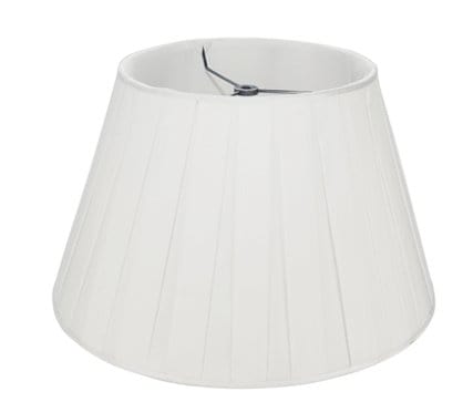 Box Pleat Silk - Pembroke Shape - Lux Lamp Shades