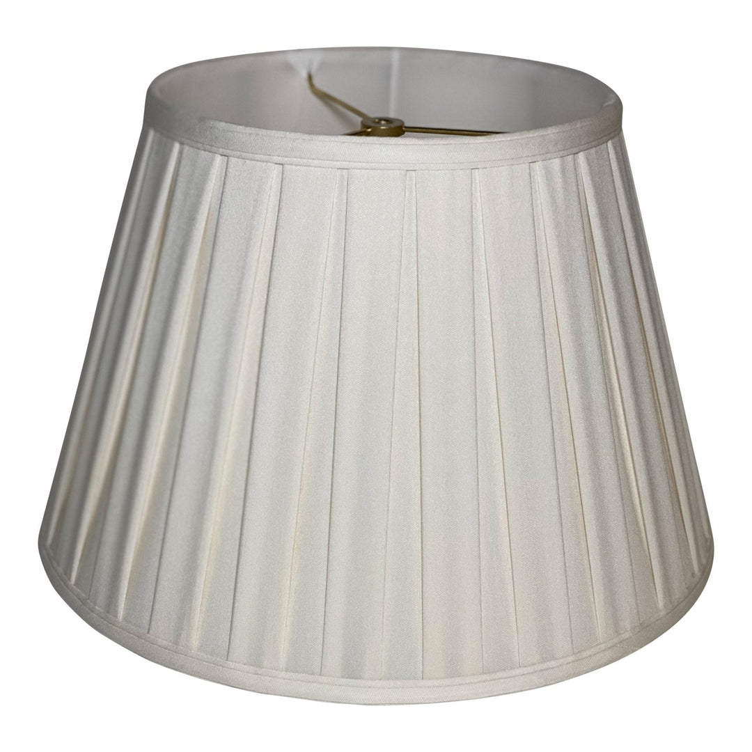British Box Pleat Pembroke Cream Anna Linen - Limited stock - Lux Lamp Shades