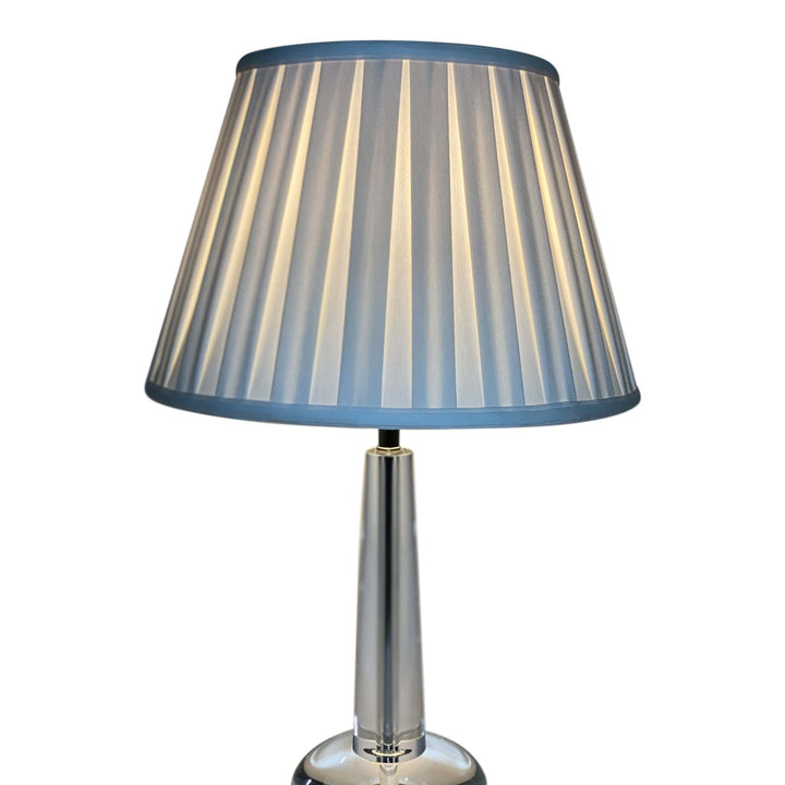 British Box Pleat Pembroke Cream Anna Linen - Limited stock - Lux Lamp Shades