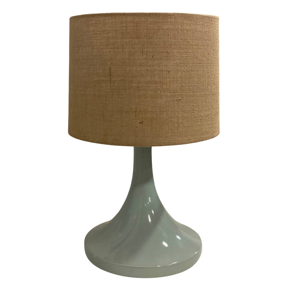 Burlap Drum Hard-back Lamp Shade - Available in three sizes - Lux Lamp Shades