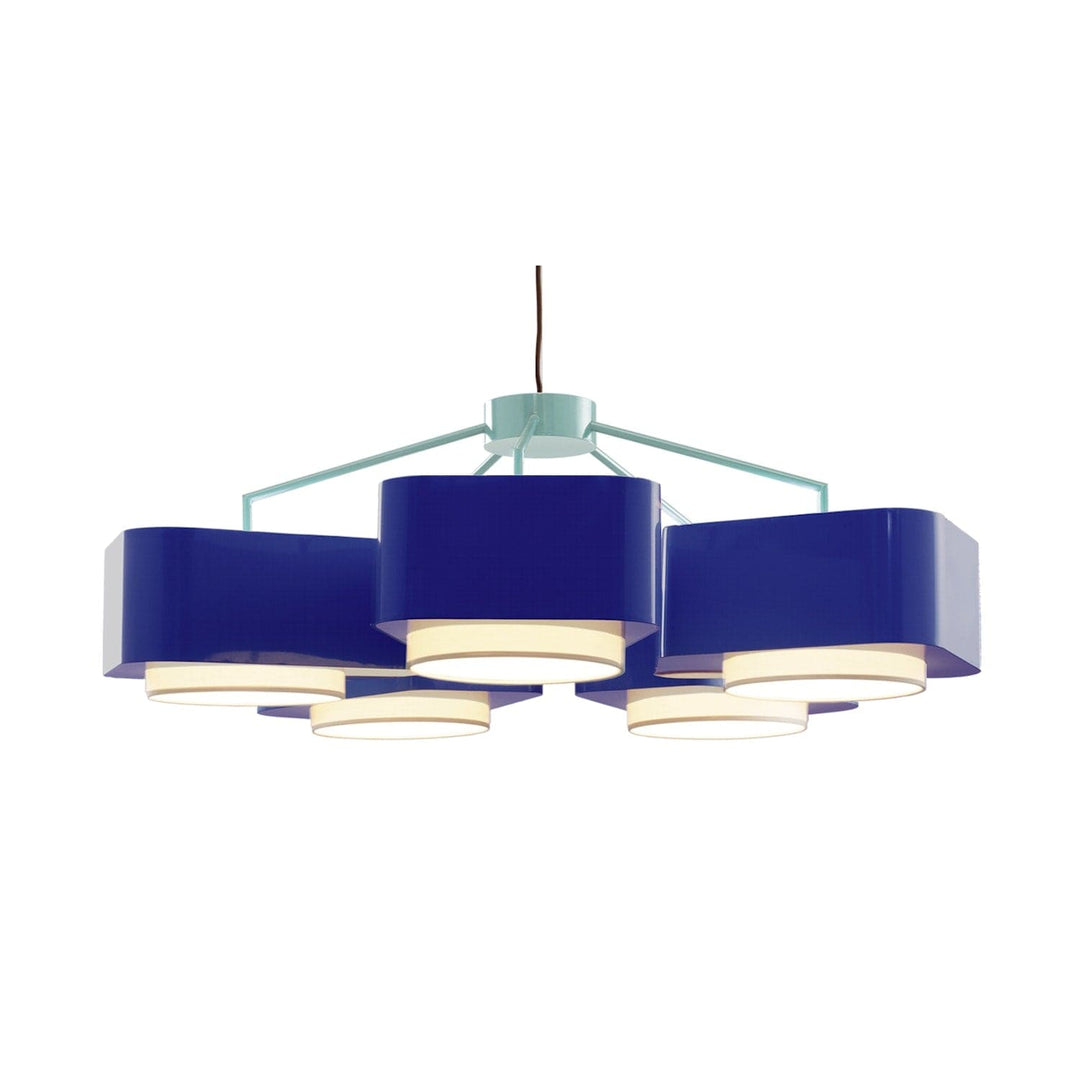 Carousel 5 Arm I Suspension Lamp - Hand Made in Portugal - Lux Lamp Shades