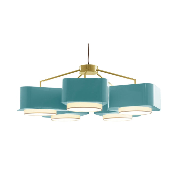 Carousel 5 Arm I Suspension Lamp - Hand Made in Portugal - Lux Lamp Shades
