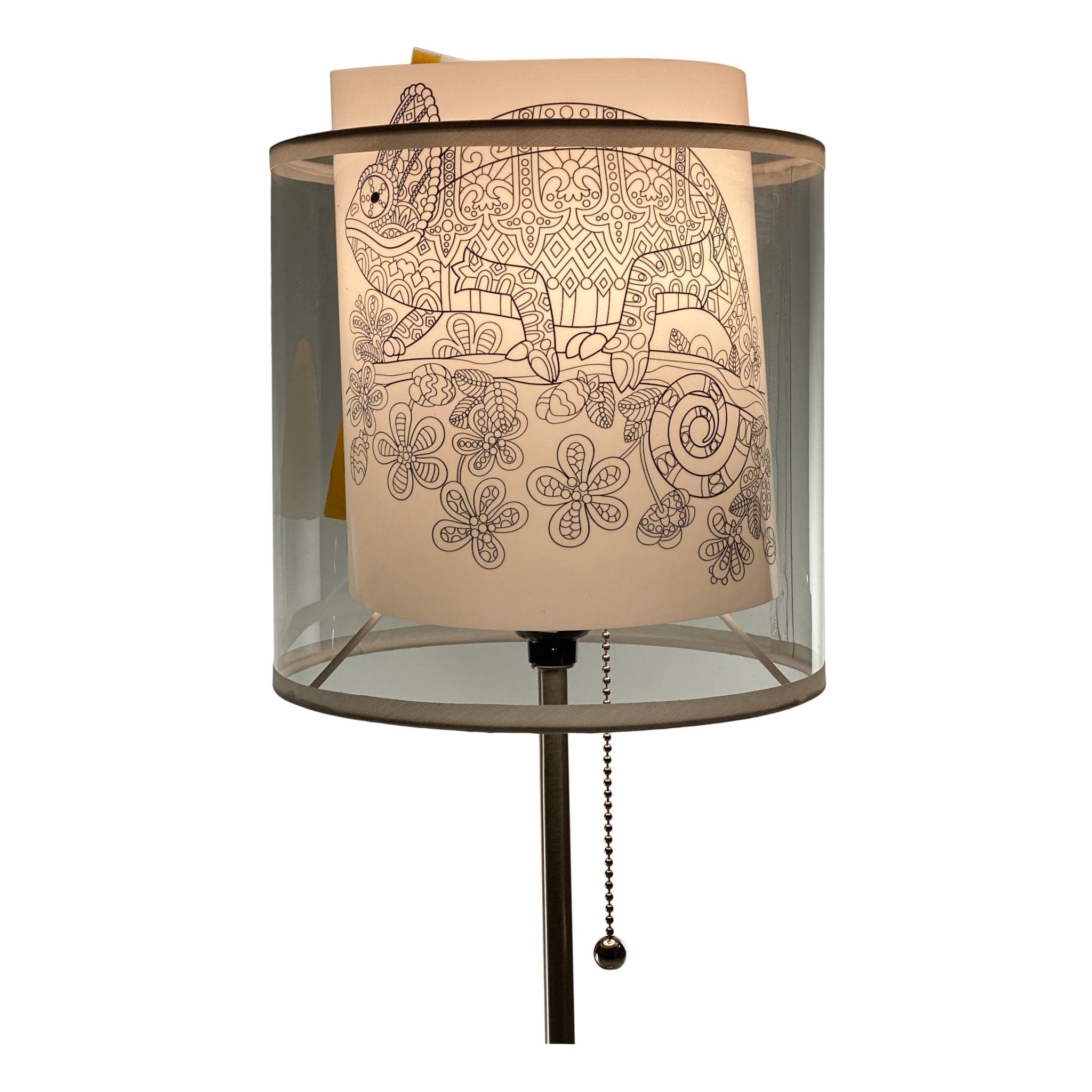 Decorative light shades top