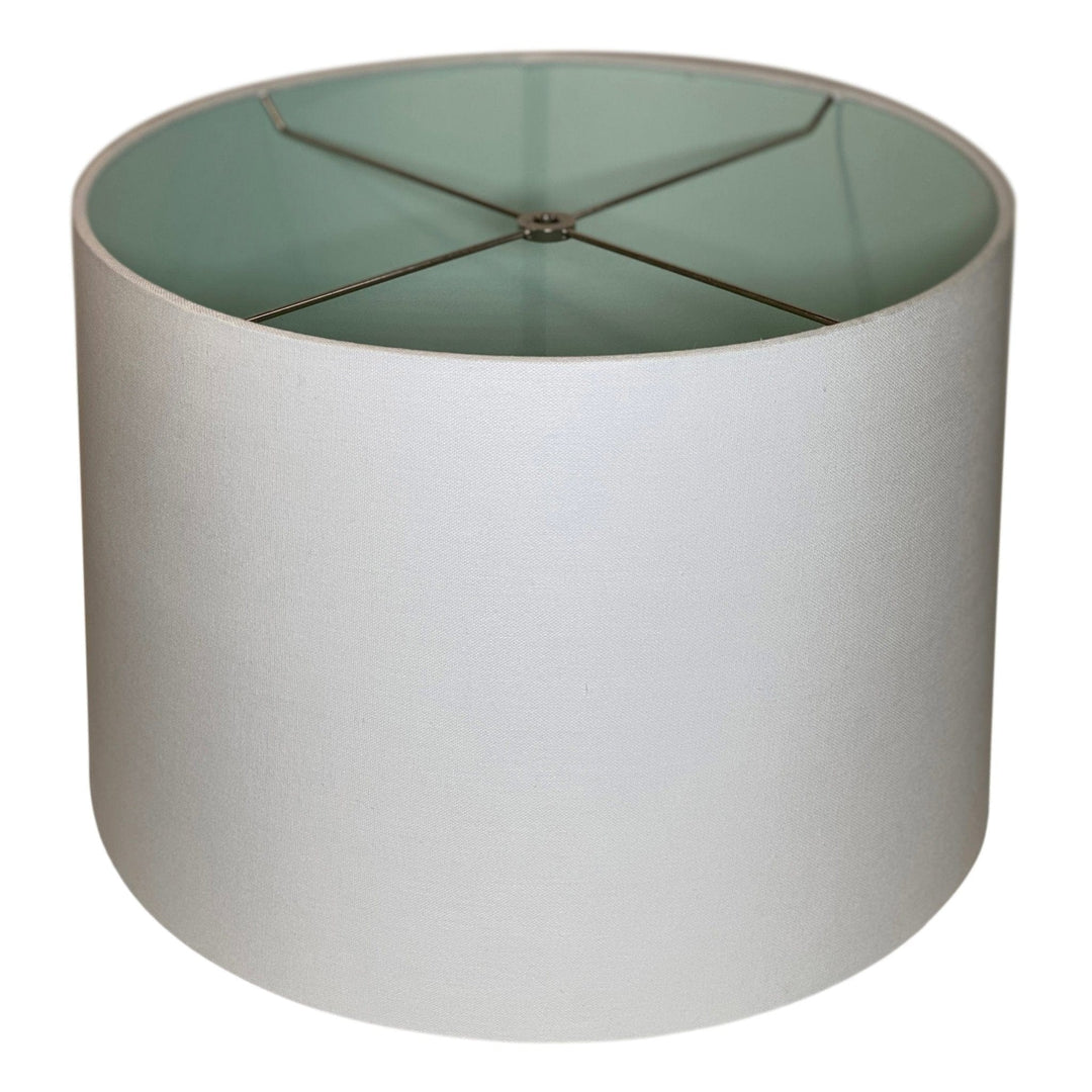 Colour By Lux - Linen Drum Harback Lamp Shade - Multiple color options - Lux Lamp Shades