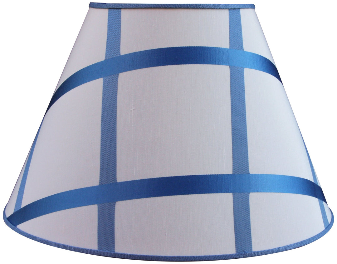 Custom Blue Ribbon - Empire - 19" - Lux Lamp Shades