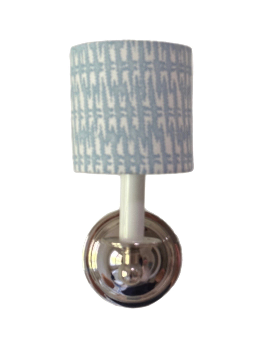 Custom Sconce Lamp Shade made with - 5" Half Drum with Candle Clip - (12 shades in stock) - Lux Lamp Shades