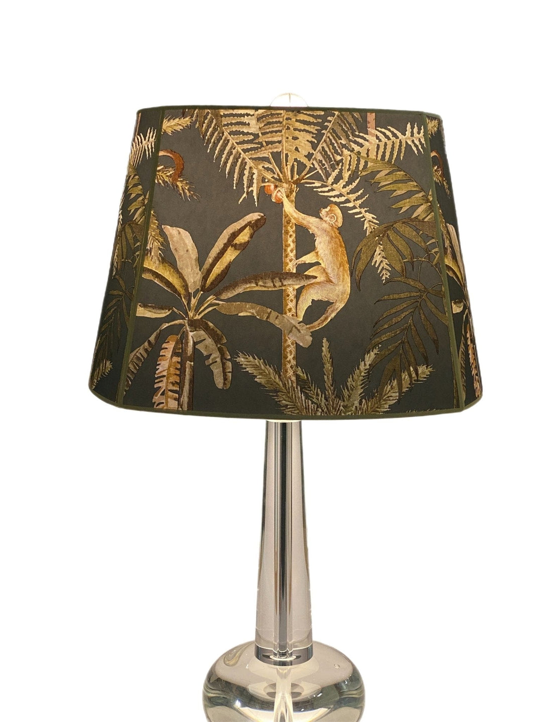 Custom Shade made with Wallpaper - Lux Lamp Shades