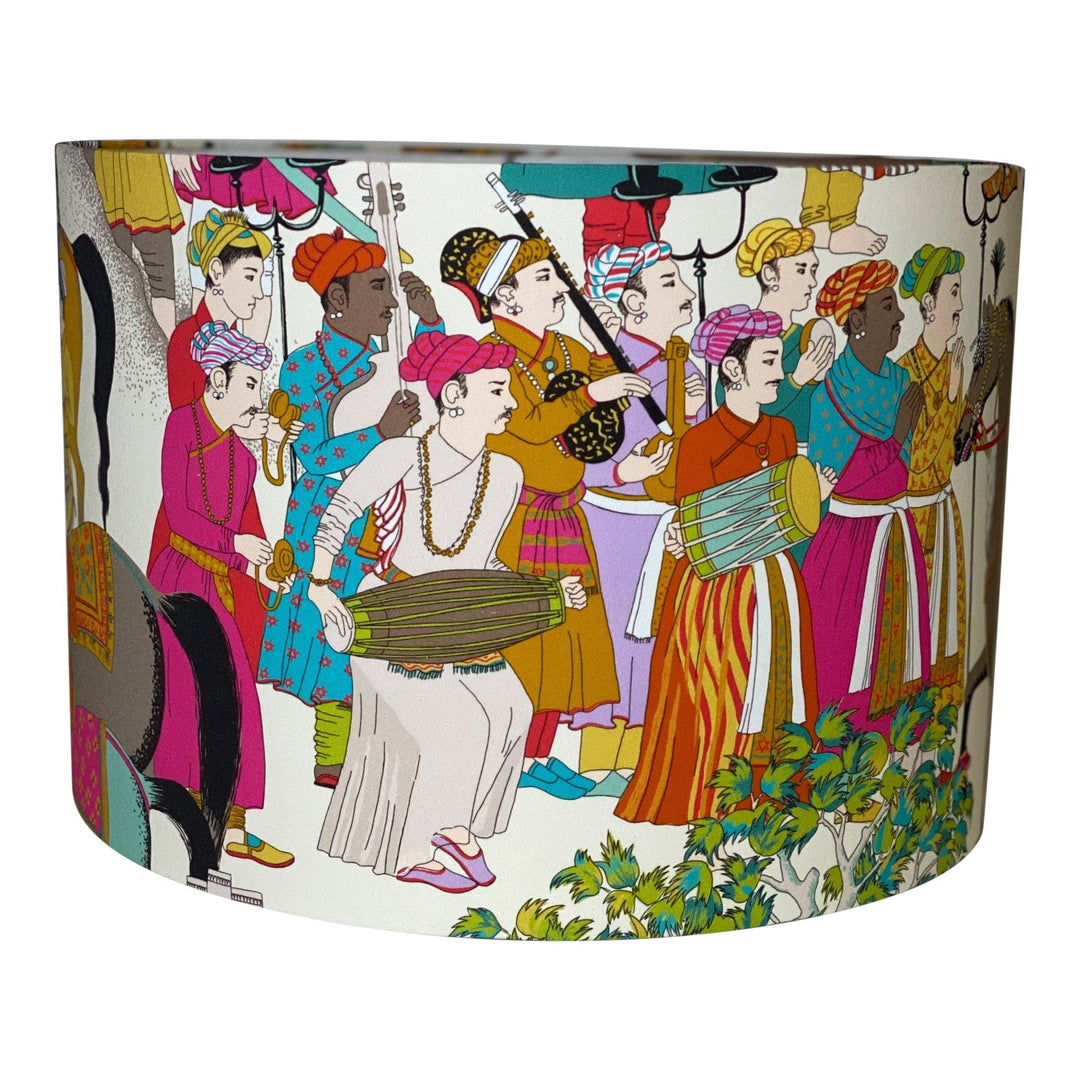 Dara by Manuel Canovas Hardback drum shade 16" - Lux Lamp Shades