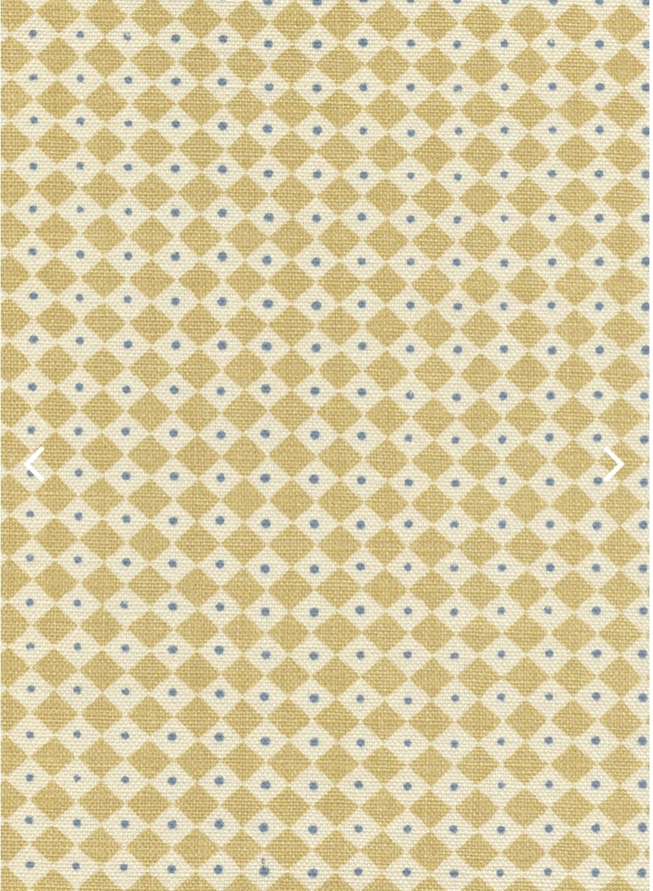 Diamond Dot - Malt by Lewis and Wood Gathered shades 12" shade (2) in stock - Lux Lamp Shades