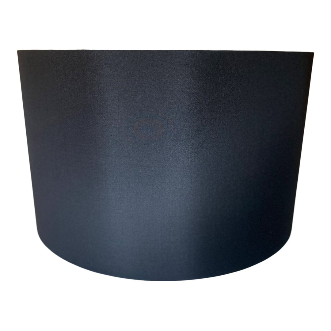 Dupioni Silk Drum Shade with fabric Lining - Rolled edge - DESIGNERS CHOICE - Lux Lamp Shades