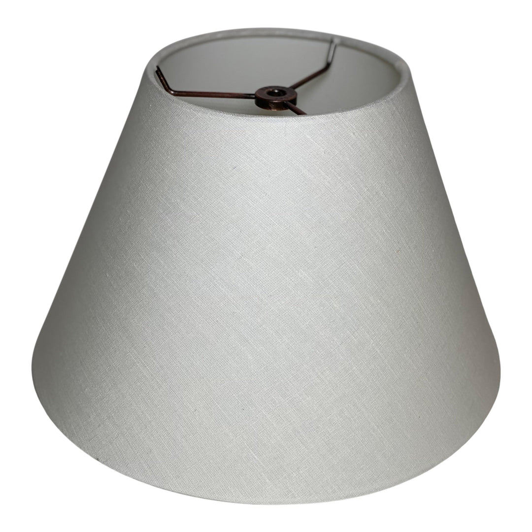 Empire Linen Hardback 12" Sugar - Rolled edge (2) in stock - Lux Lamp Shades