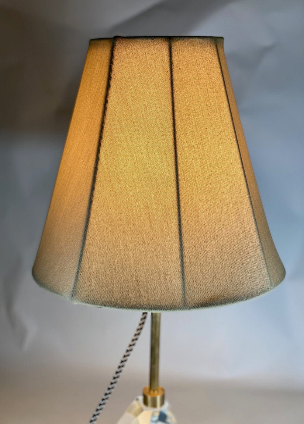 Empire Tan Linen Softback 12" - Lux Lamp Shades