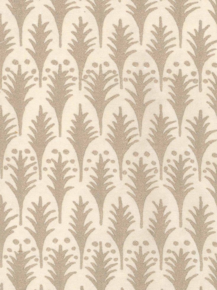 Fortuny PIUMETTE in Ivory & Gold 15" Drum - Lux Lamp Shades