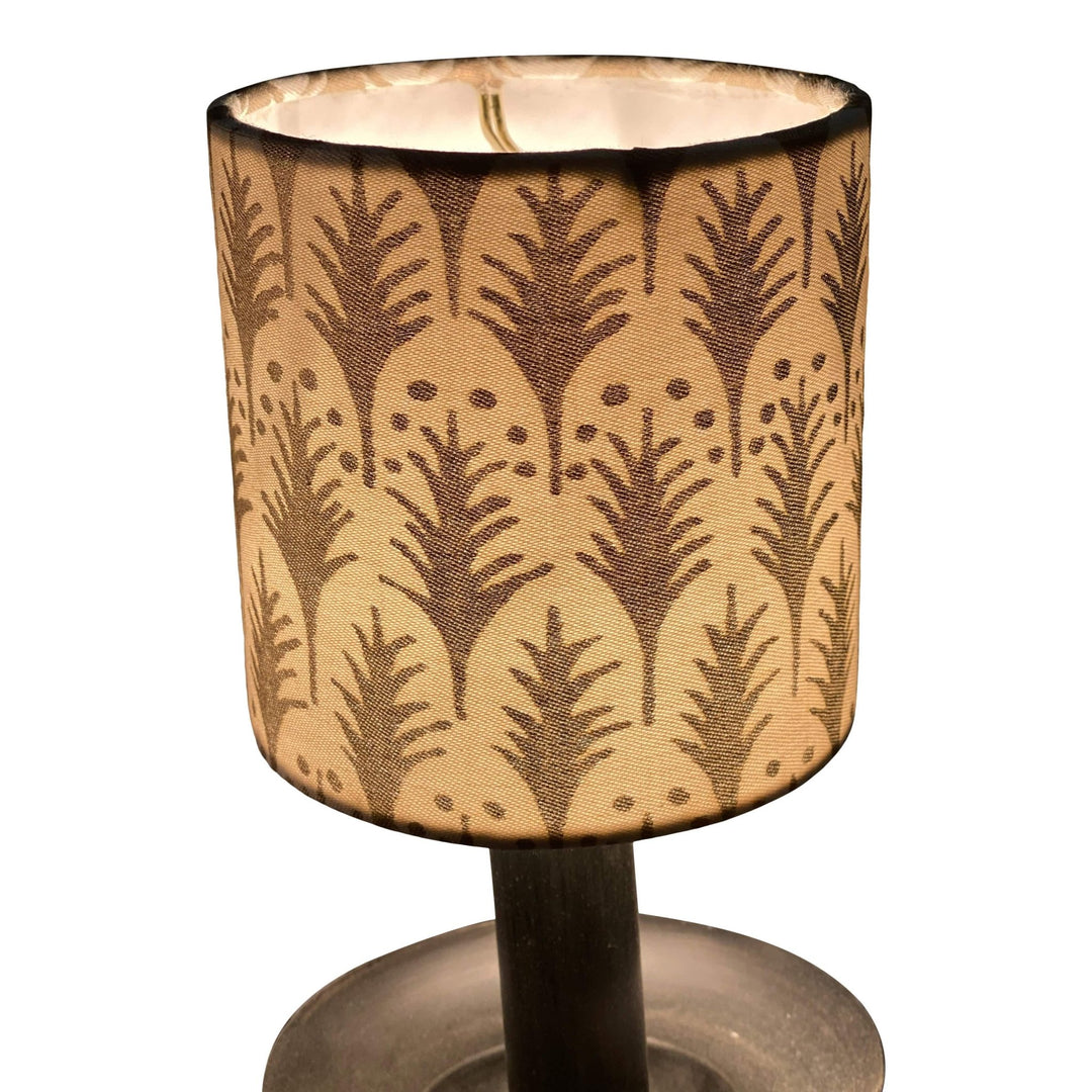 Fortuny PIUMETTE in Ivory & Gold 4" Chandelier Shades Trade - Lux Lamp Shades