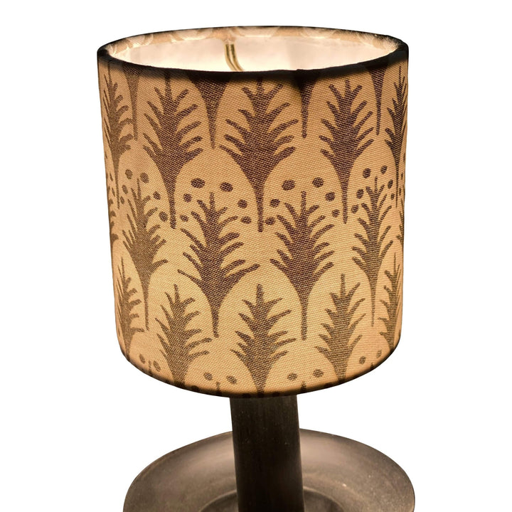 Fortuny PIUMETTE in Ivory & Gold 4" Chandelier Shades Trade - Lux Lamp Shades