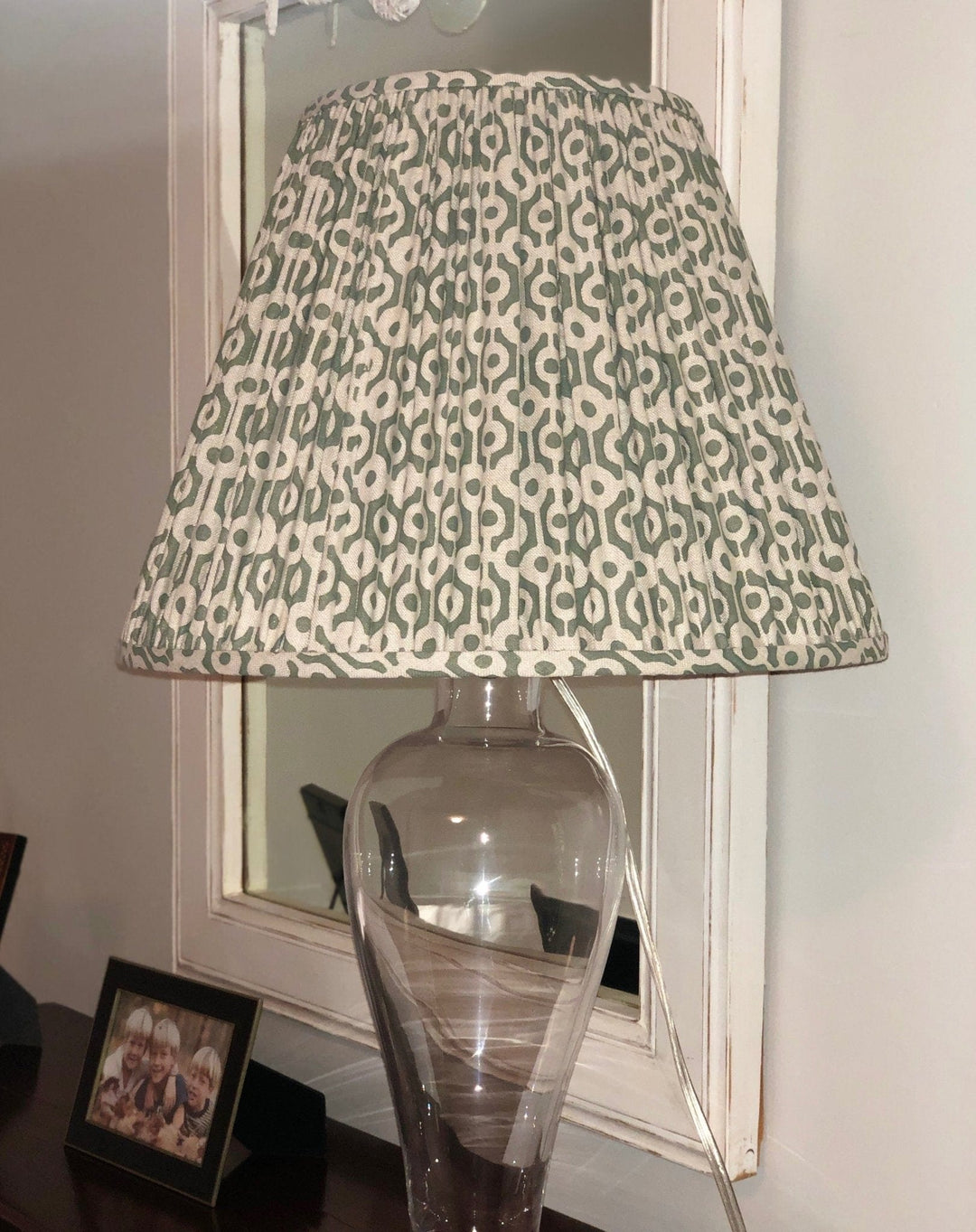 Gathered COM LINEN Empire - Lux Lamp Shades