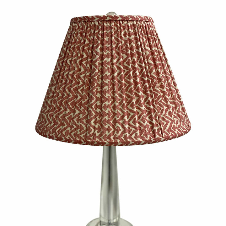 Gathered Custom Empire Shades Made using Fermoie Fabric - 16" and 18" base - Lux Lamp Shades