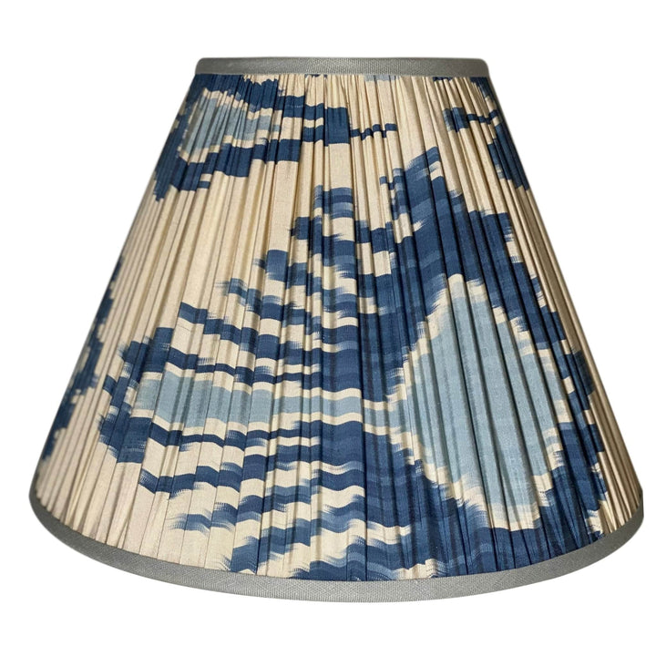 Gathered IKAT Silk Empire - Lux Lamp Shades