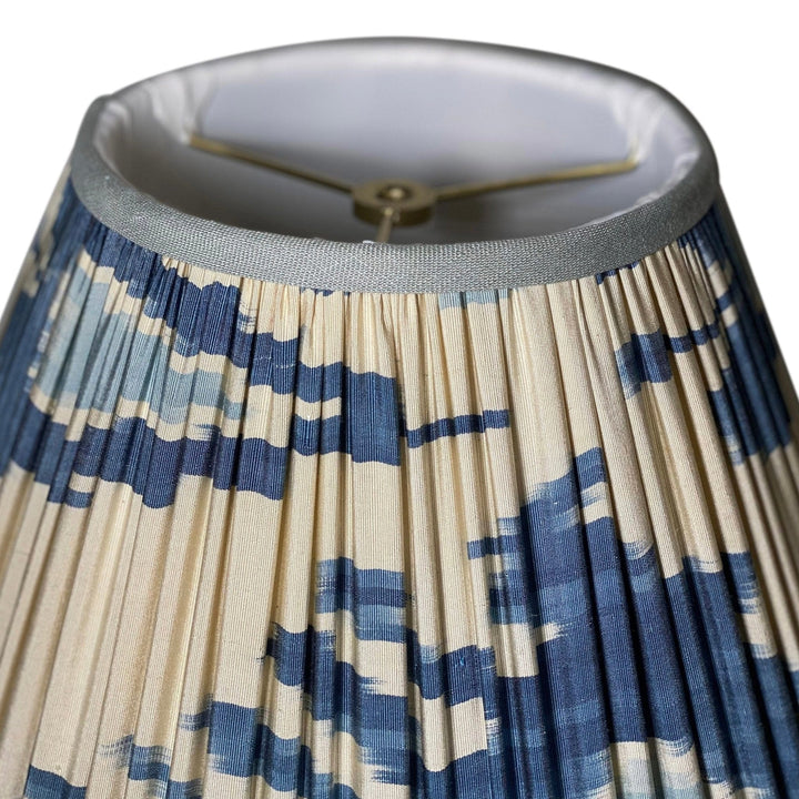 Gathered IKAT Silk Empire - Lux Lamp Shades