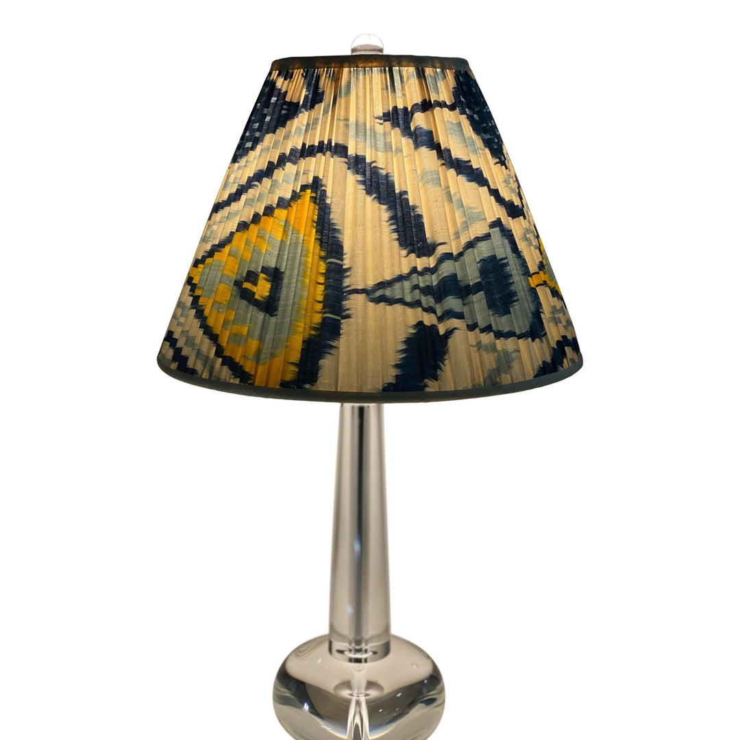Gathered IKAT Silk Empire - Lux Lamp Shades