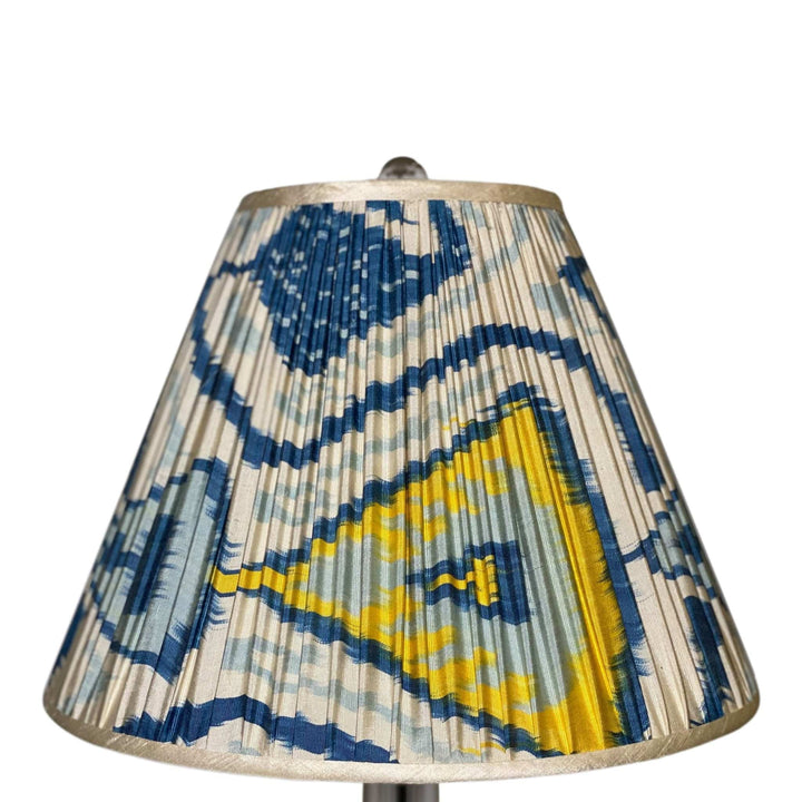 Gathered IKAT Silk Empire - Lux Lamp Shades