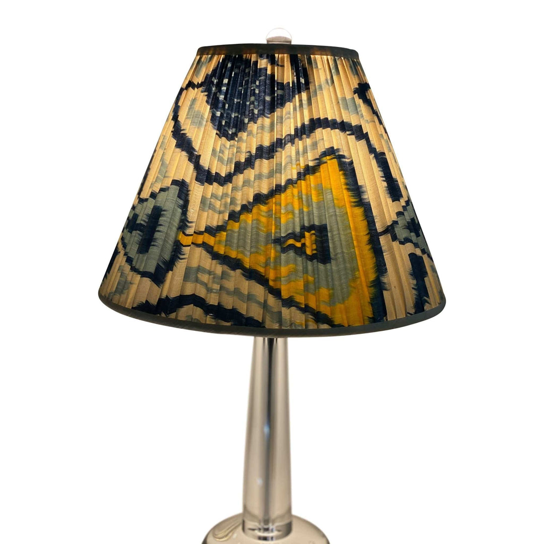 Gathered IKAT Silk Empire - Lux Lamp Shades