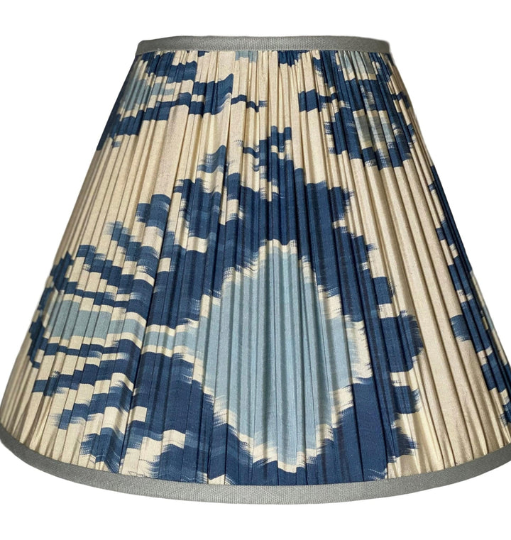 Gathered IKAT Silk Empire - Lux Lamp Shades