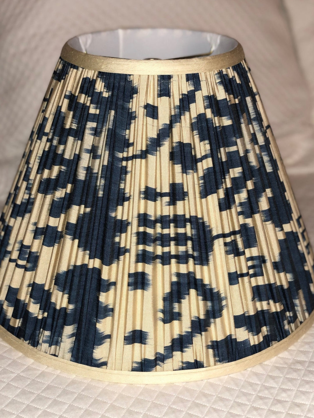 Gathered IKAT Silk Empire Curated Consumer - Lux Lamp Shades