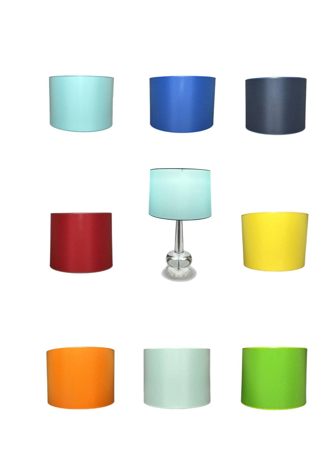 Hardback Drum - multiple sizes and colors - Lux Lamp Shades