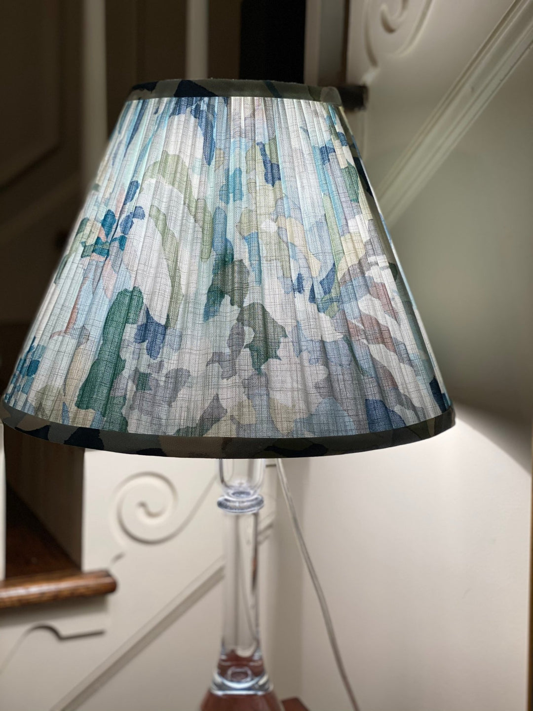 Hot House by Jane Churchill Gathered Lampshades - Lux Lamp Shades