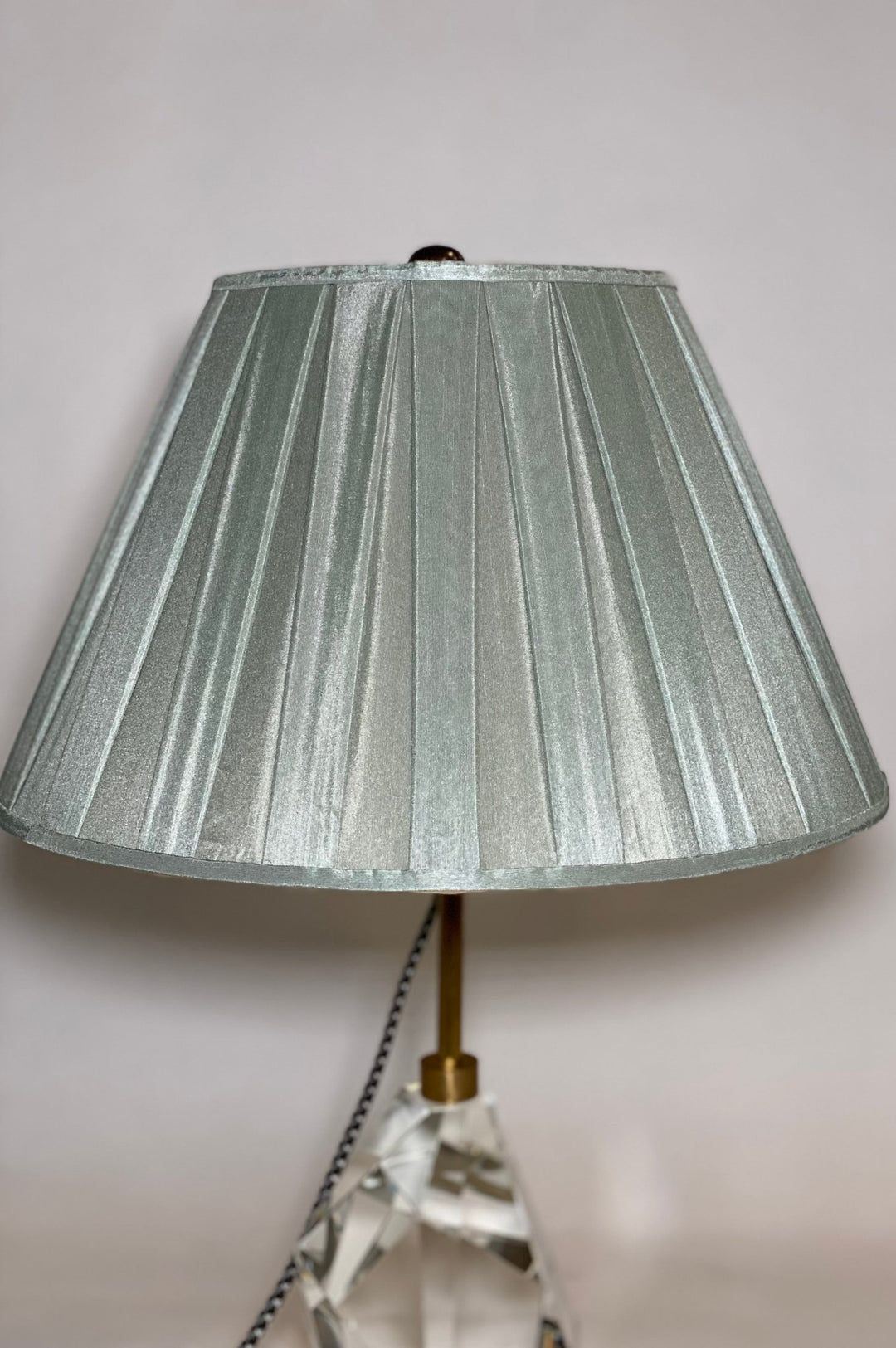 Ice Box Pleat Silk - Empire - 16" - Lux Lamp Shades