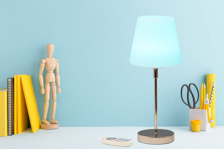 LED Remote controlled Lamp - Lux Lamp Shades