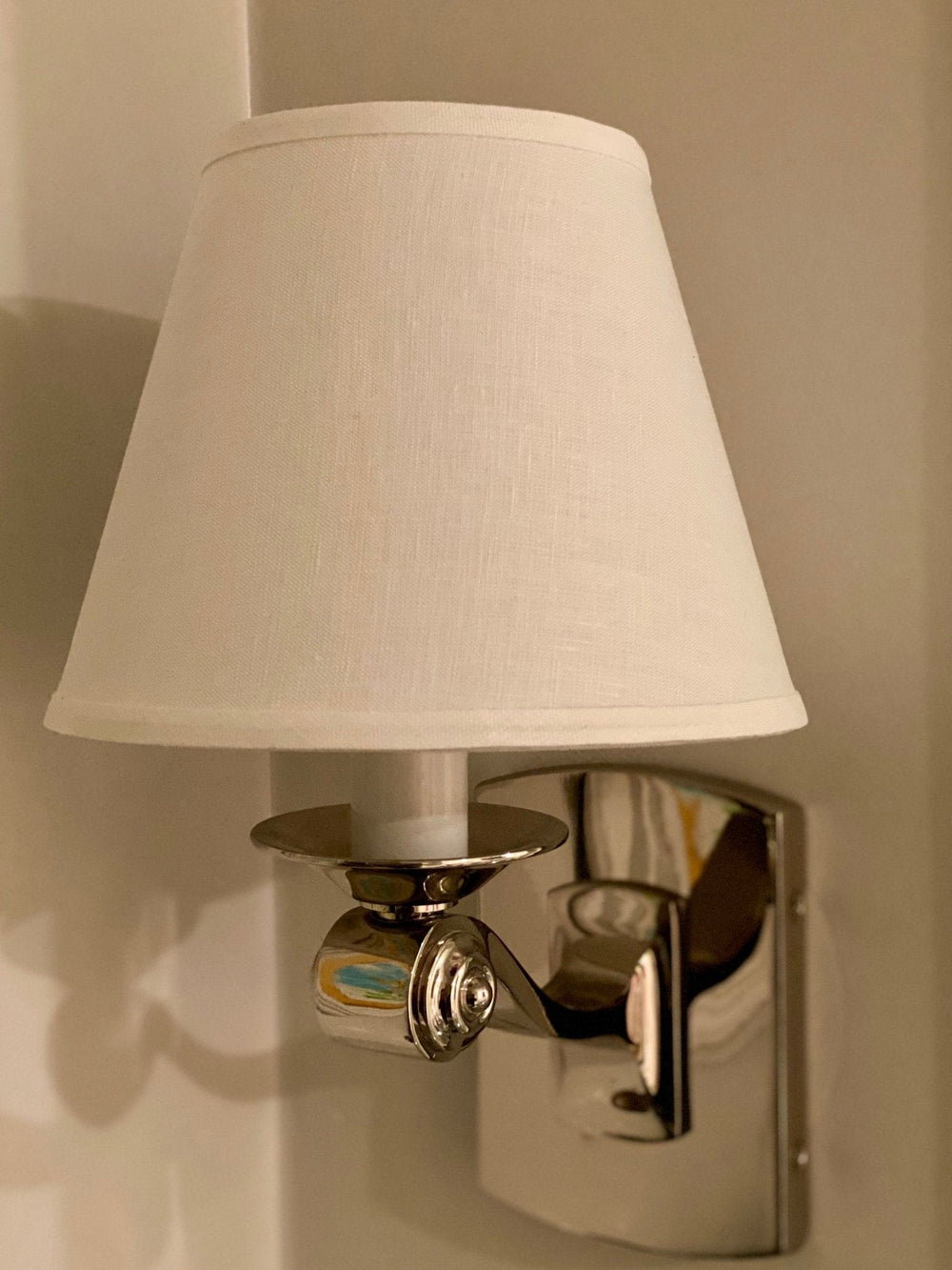 Linen Empire Hardback 7" Sconce Shade - Lux Lamp Shades