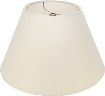 Linen Empire Lamp Shade - Available in Six Sizes + Add Custom Trim - Lux Lamp Shades