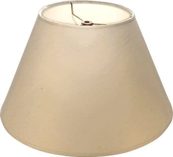 Linen Empire Lamp Shade - Available in Six Sizes + Add Custom Trim - Lux Lamp Shades