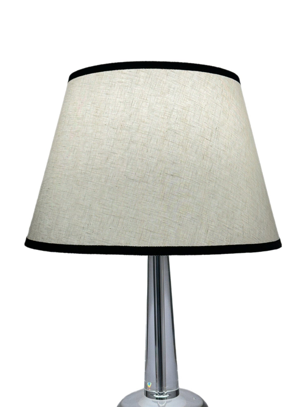 Linen Pembroke Lamp Shade with Custom Trim Options - Lux Lamp Shades