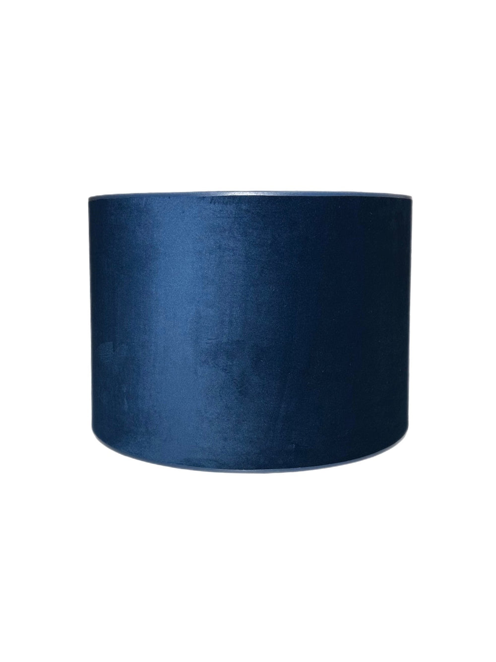 Navy Velvet Drum - multiple sizes - Lux Lamp Shades