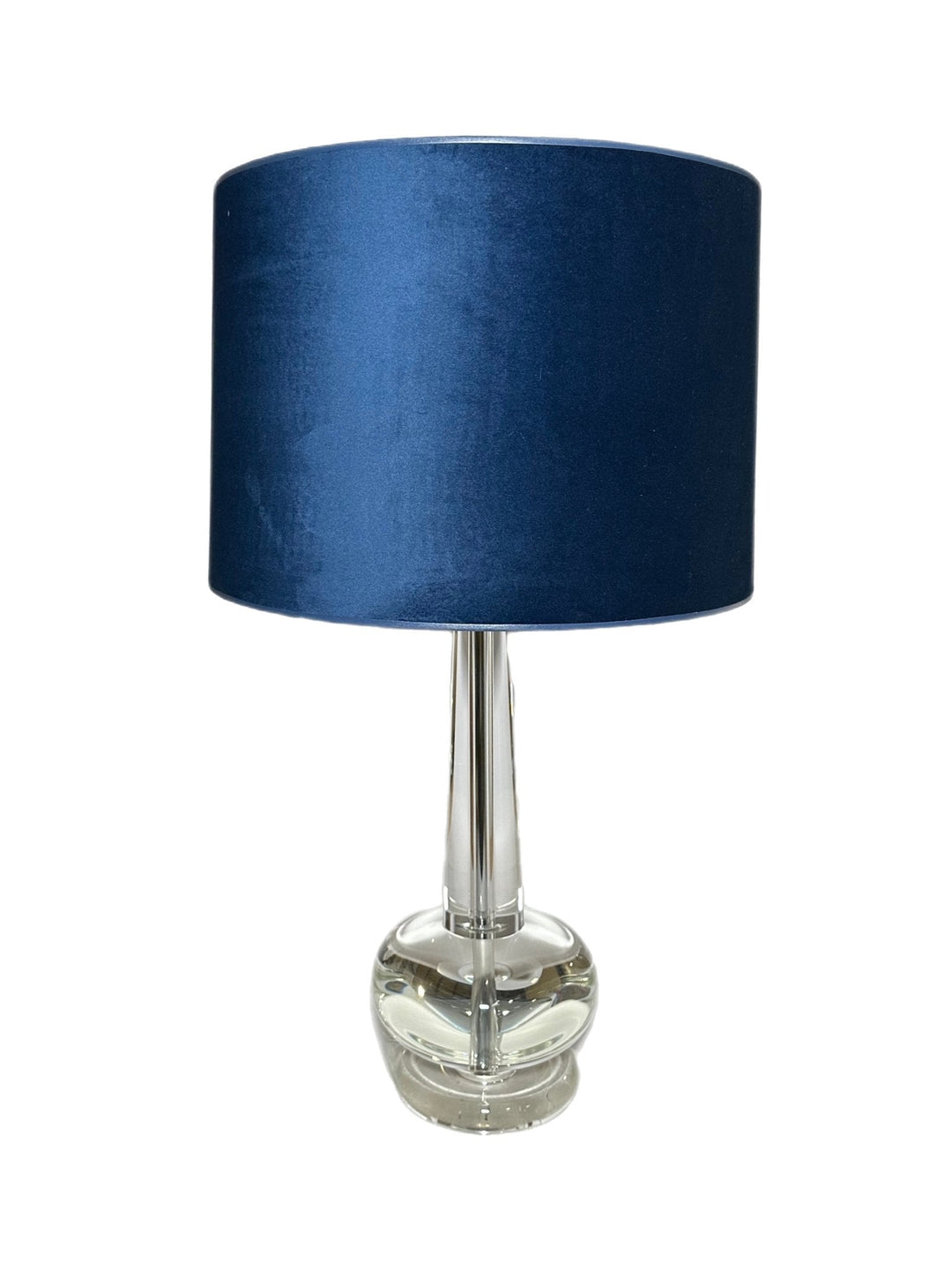 Navy Velvet Drum - multiple sizes - Lux Lamp Shades