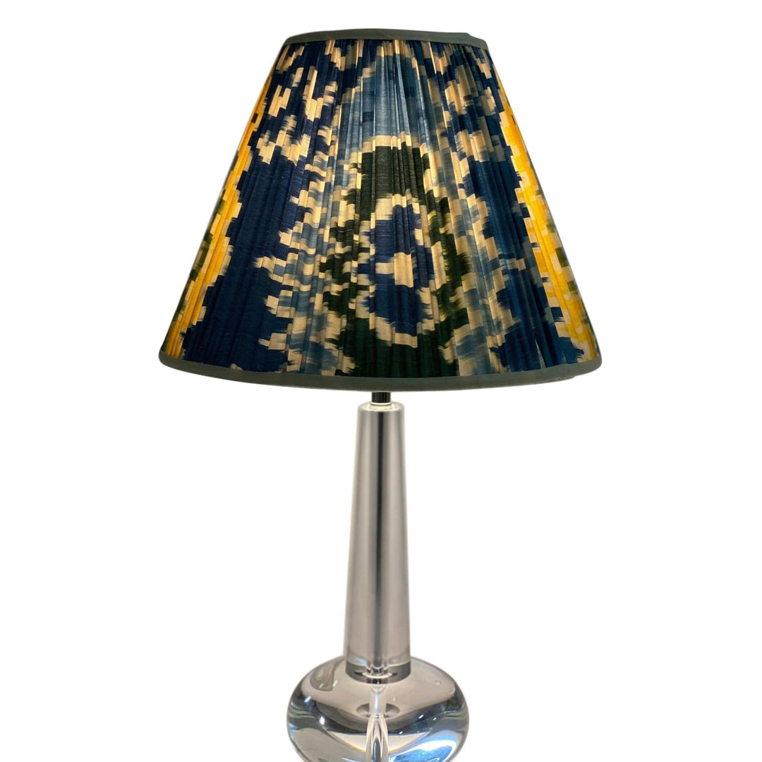 New Gathered 16" IKAT Silk Empire - Lux Lamp Shades