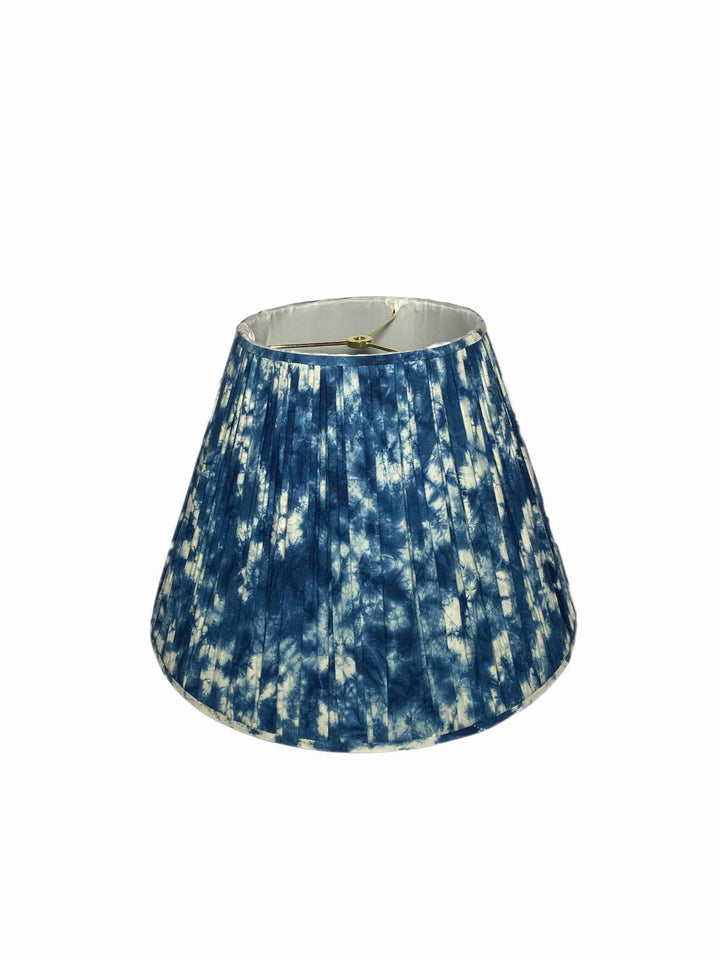 New - Gathered Ikat - 16" and 18" base - Lux Lamp Shades