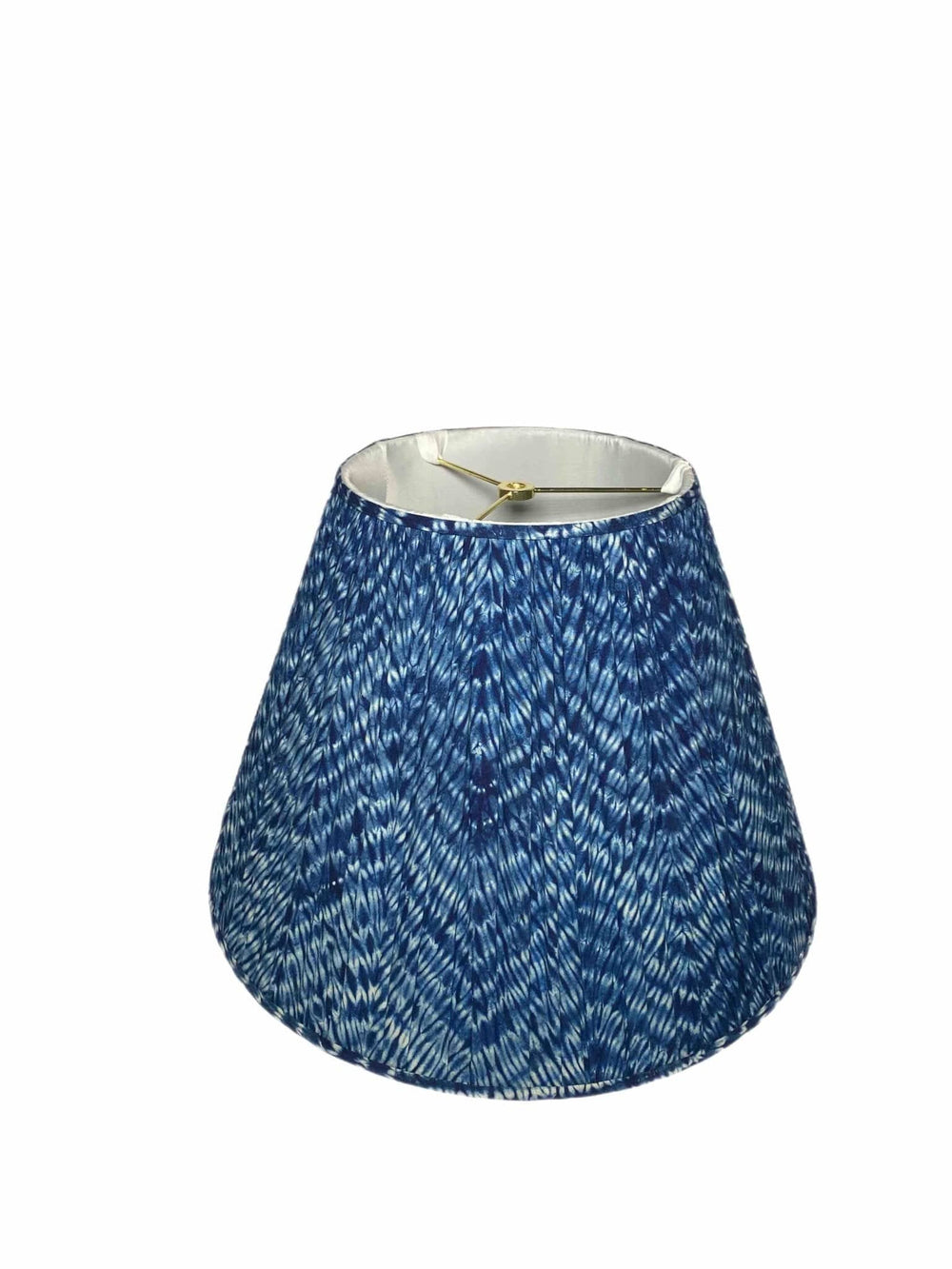 New - Gathered Ikat - 16" and 18" base - Lux Lamp Shades