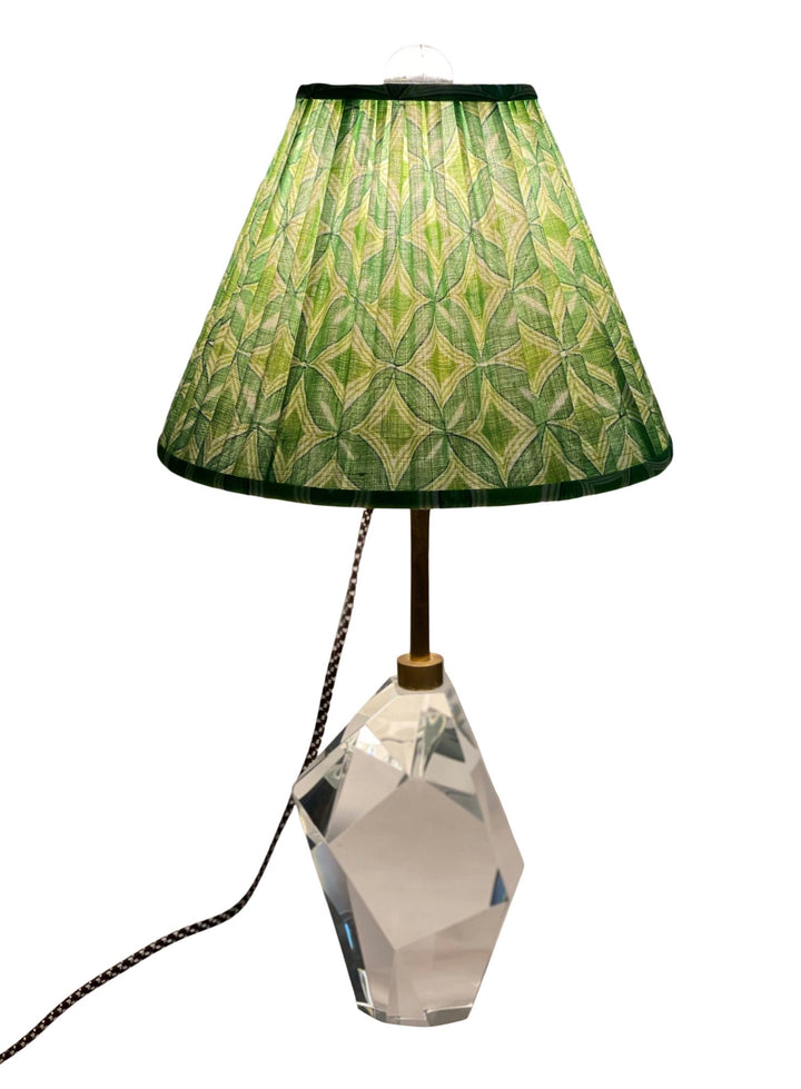 Nzuri Textiles Custom Lamp Shades - Hand-Painted Print Textile Collection - Lux Lamp Shades