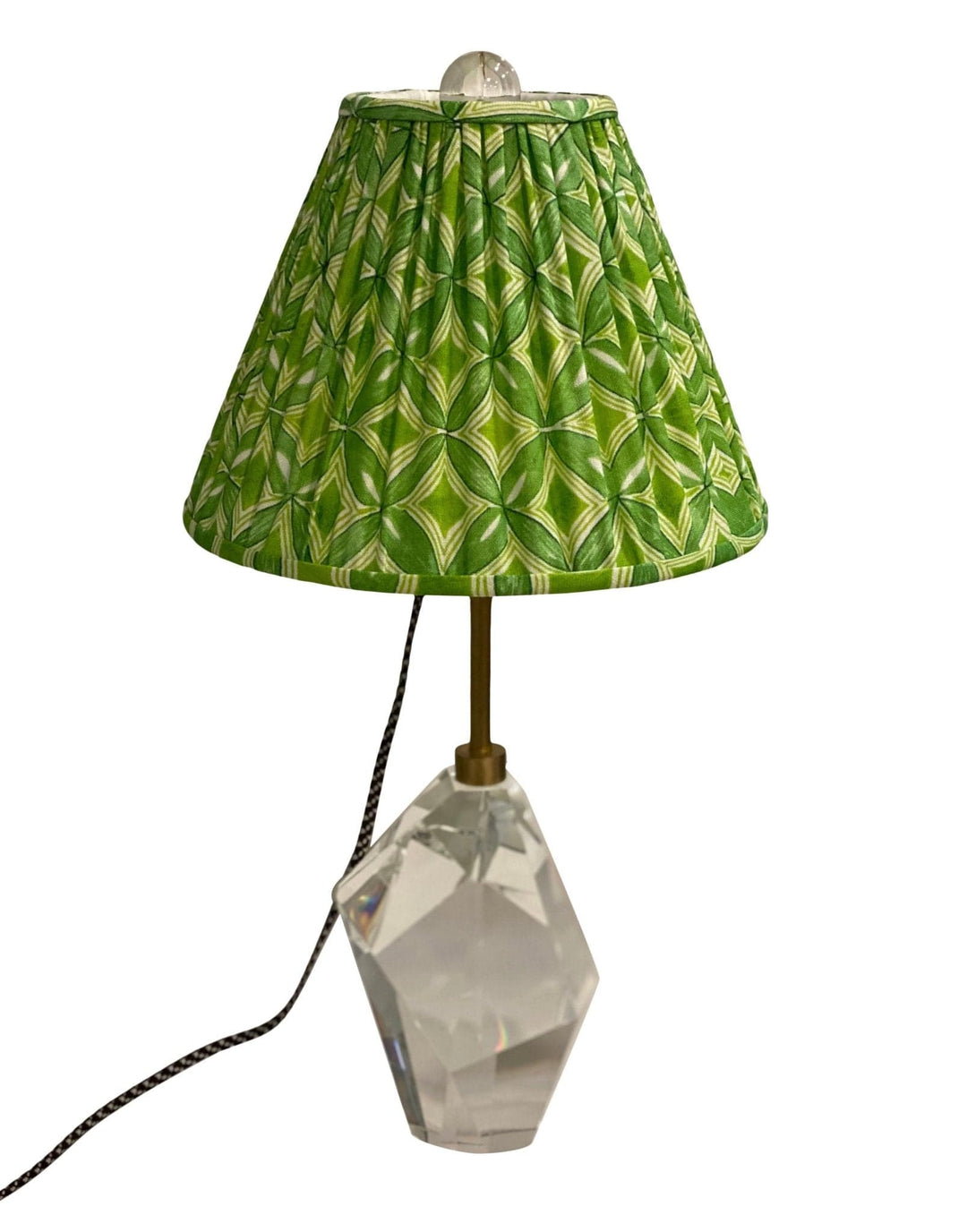 Nzuri Textiles Custom Lamp Shades - Hand-Painted Print Textile Collection - Lux Lamp Shades