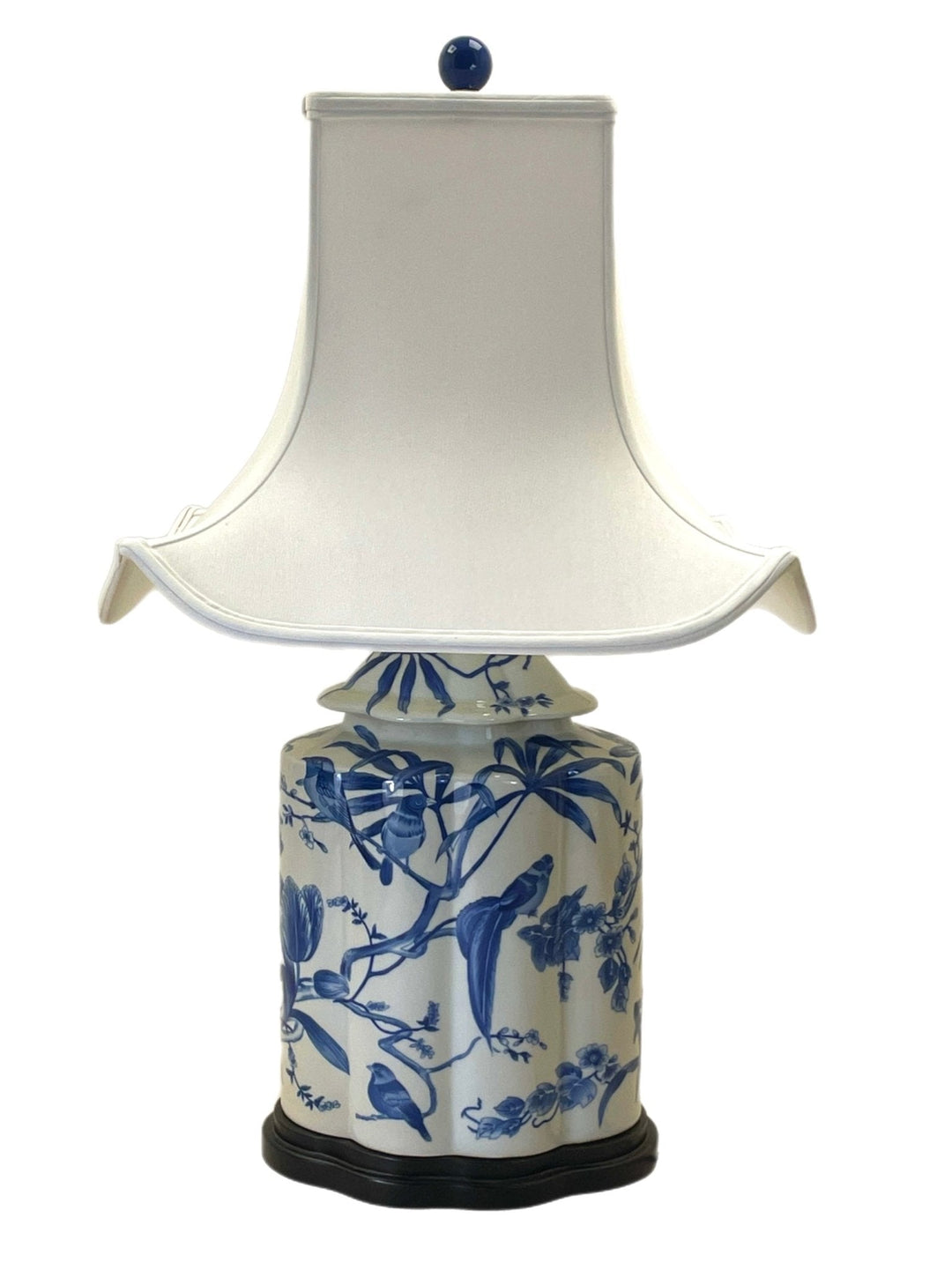 Oriental Pagoda Multiple Sizes - BONE & BLACK - Lux Lamp Shades