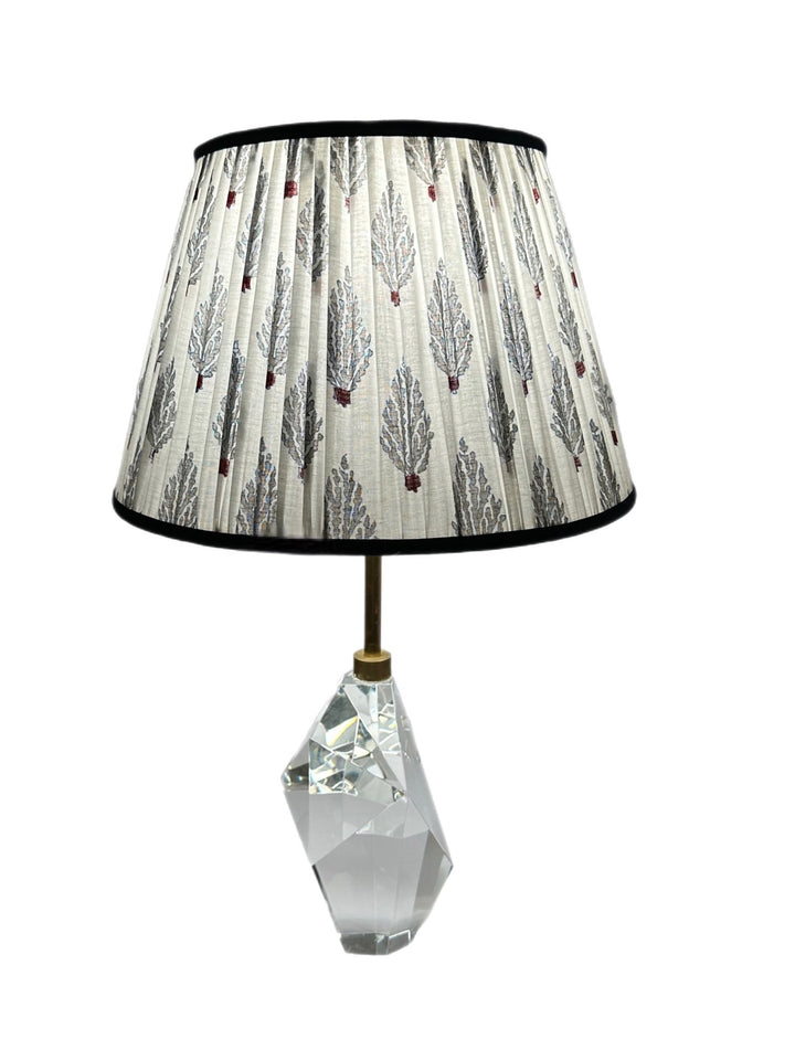 Patterned Gathered Pembroke Shade - Lux Lamp Shades