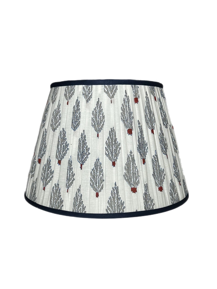 Patterned Gathered Pembroke Shade - Lux Lamp Shades
