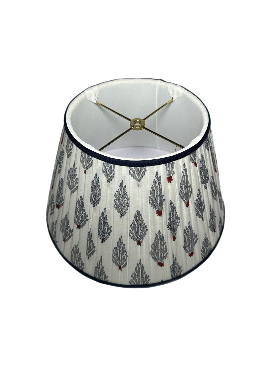 Patterned Gathered Pembroke Shade - Lux Lamp Shades