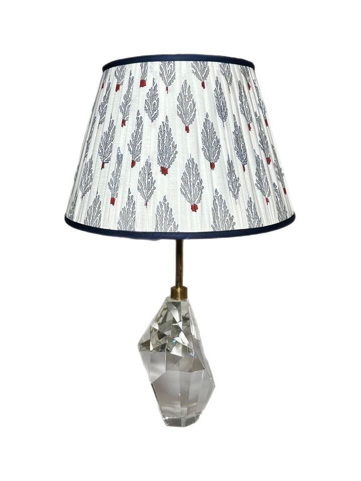 Patterned Gathered Pembroke Shade - Lux Lamp Shades