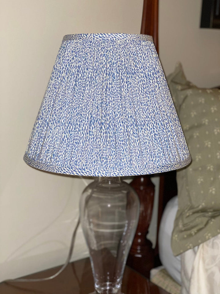 Plumettes by Pierre Frey Gathered Lampshades - Lux Lamp Shades