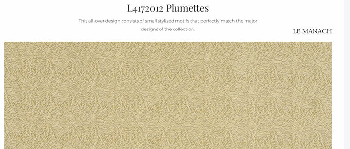 Plumettes by Pierre Frey Gathered Lampshades - Lux Lamp Shades